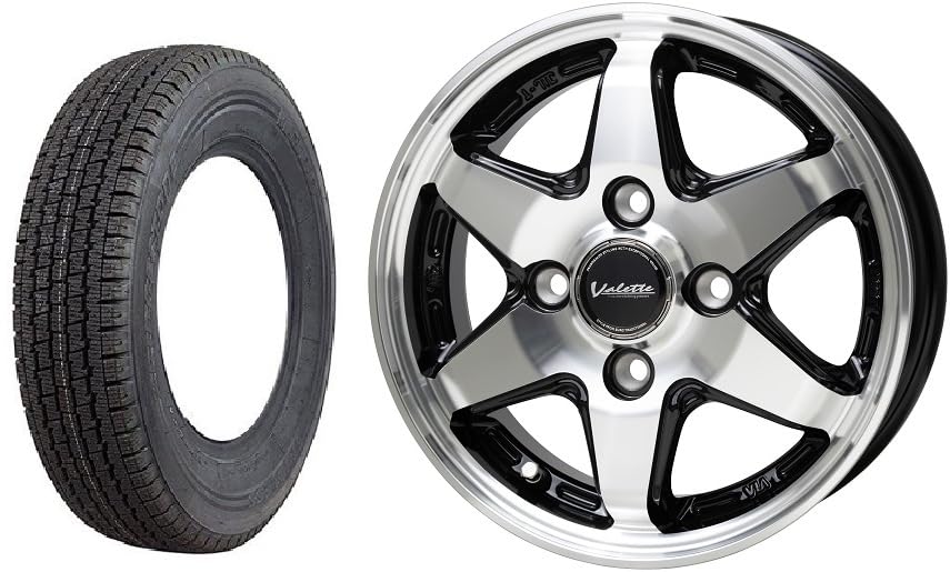 Amazon | ホットスタッフ タイヤホイールSET 4本【BS W300 145/80R12